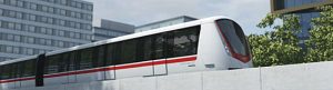 Bombardier - INNOVIA Metro 300 train front