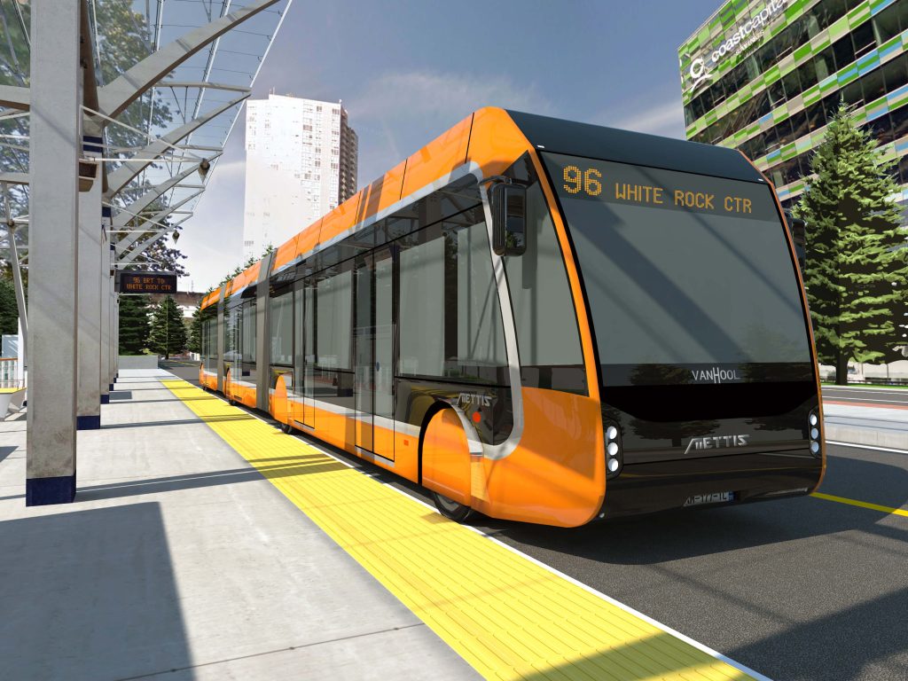 King George Boulevard BRT concept - SkyTrain for Surrey 2017