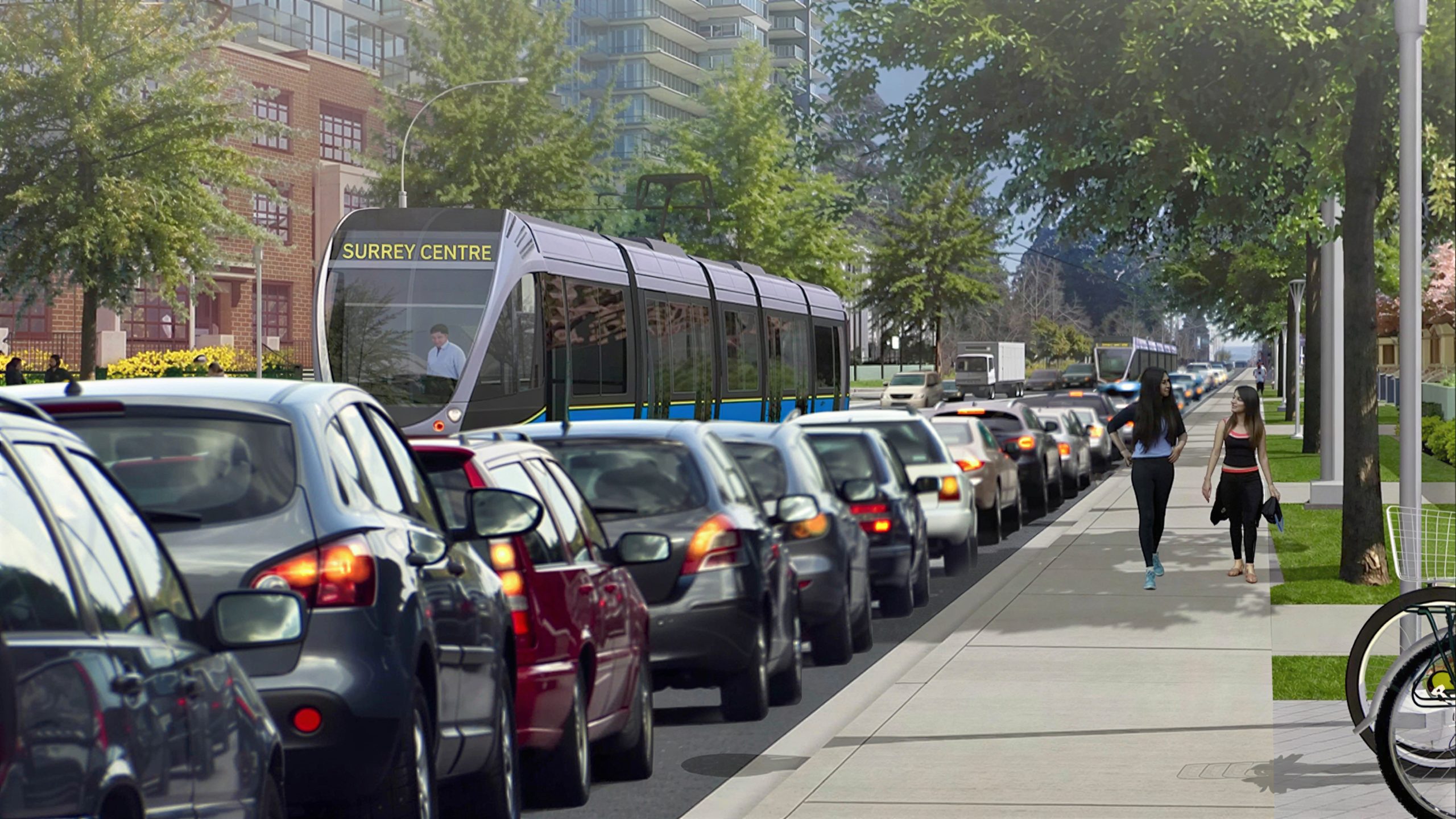 Surrey’s first LRT line will be only half as fast as SkyTrain