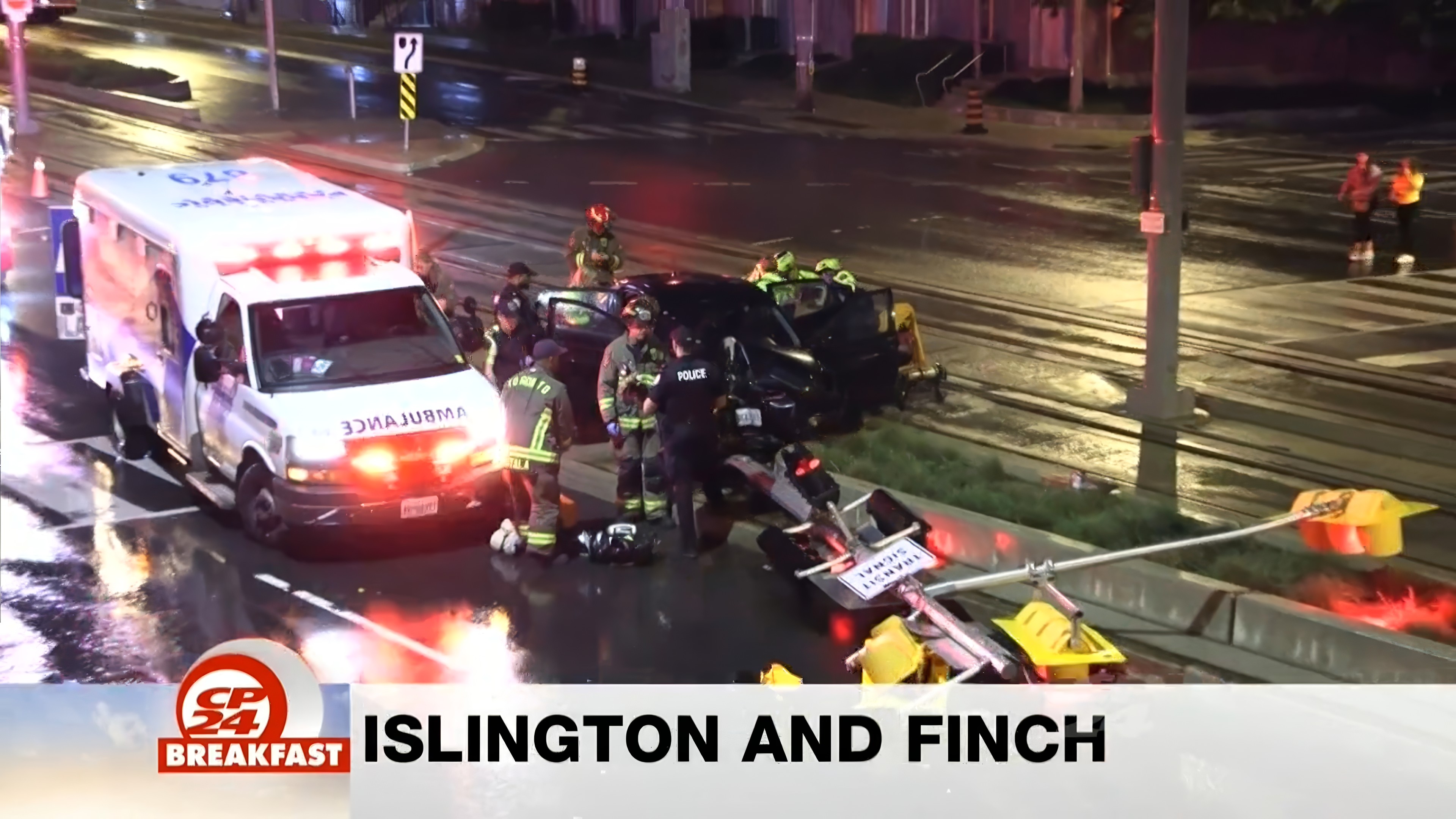 Single car crash on Toronto LRT blocks tracks for over 21 hours