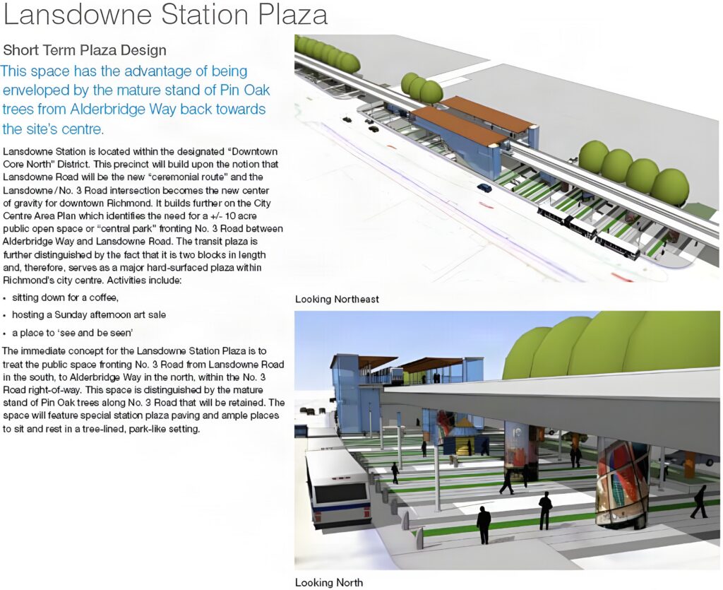 Lansdowne Station land use planning for Canada Line by City of Richmond
